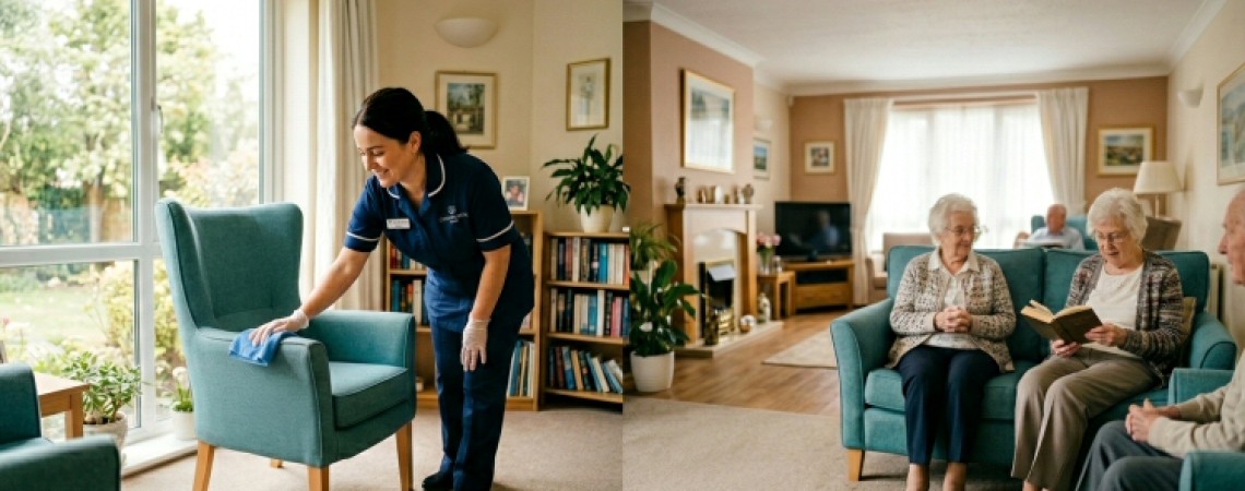 Cleaning  Your Upholstery - A Guide for Care Homes